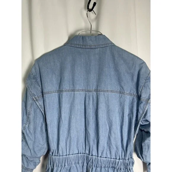 Derek Lam 10 Crosby Hadley Denim Shirtdress Sz 10 New